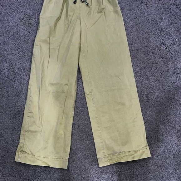 URBAN OUTFITTERS BDG Women's BRAT Green belted Dungarees-overalls -EUC - Size S - Picture 3 of 14